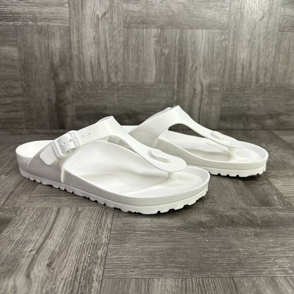 Birkenstock Gizeh Eva Women's size 9/Euro 40 White Thong Sandals - Picture 5 of 7